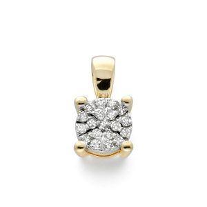 Berlock 18K- Briljant 0,07ct