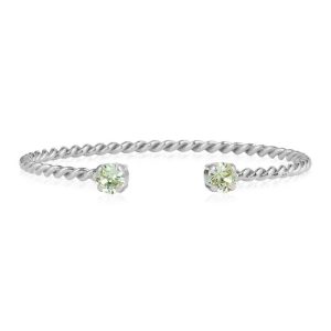 Caroline Svedbom – Armring Mini twisted rhodium