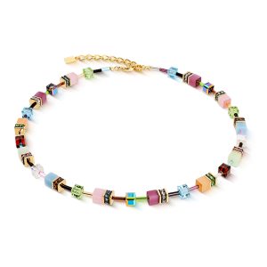 Coeur de Lion – Halsband Multicolour art nouveau