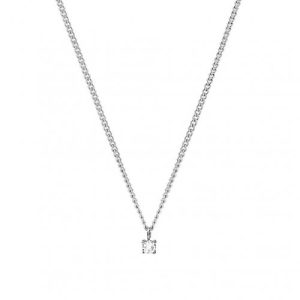 Bud to Rose- Stålhalsband Ice short stål/guld