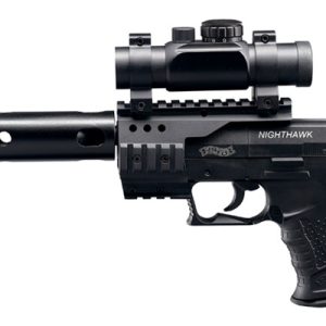 Walther NightHawk svart Co2 Diaboler Pistol Paket