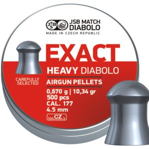 JSB Exact Heavy, 4,52mm – 0,670g Luftvapen Ammunition