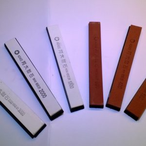 Slipstenar till Professionell knivslip, knivbryne, styckvis