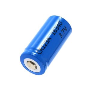 2-pack Uppladdningsbart Li-ion Batteri 1300mAh CR123A, 16340