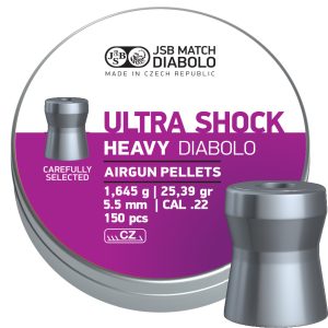 JSB Heavy Ultra Shock, 5,5mm 1,645g Luftvapen ammunition