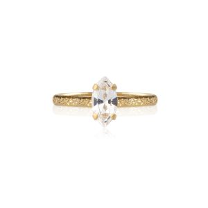 Caroline Svedbom – Ring Petite navette Guld/Rhodium