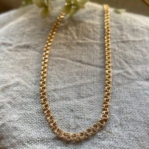 18K Vintage – Halsband Rak bismark