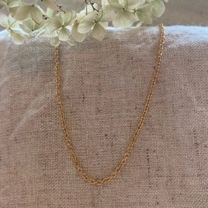18K Vintage – Halsband Ankarlänk