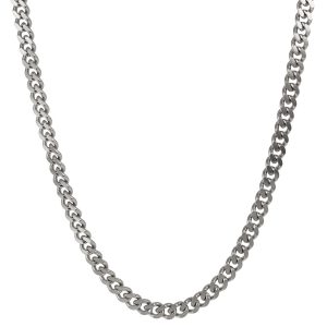 AROCK – Stålhalsband Julius matt stål/guld