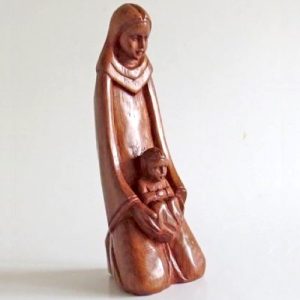 Julskulptur – Madonna