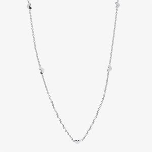 Drakenberg Sjölin-Silverhalsband Loving Heart drop full