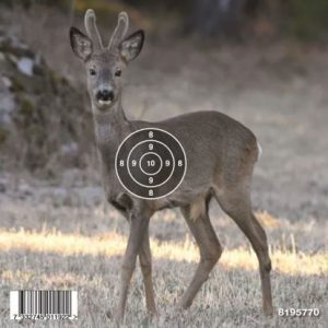 Måltavla för luftvapen Viltmotiv Råbock 50-Pack