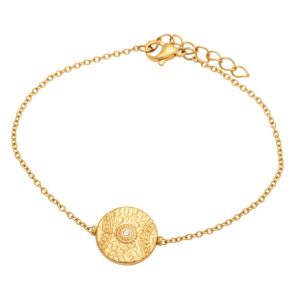 Sintridou – Stålarmband Stone