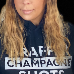 Graffiti Champagne Shot