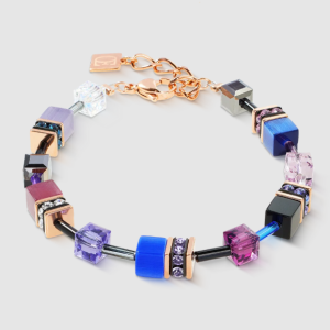 Coeur de lion – Armband Purple blue