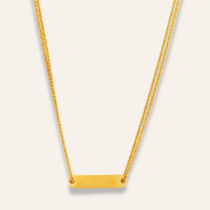 Sintridou – Stålhalsband Golden classic disc