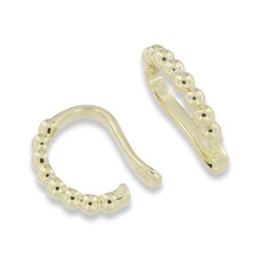 Silverörhängen – Earcuff dot