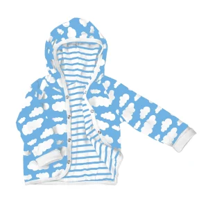 Hoodie/Jacka Ljusblå Moln