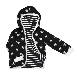 Hoodie/Jacka Svart Stjärna