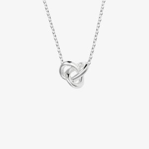 Drakenberg Sjölin – Silverhalsband Le Knot neck
