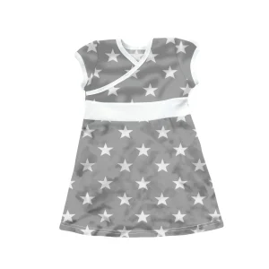 Klänning Omlott Grå Stjärna