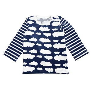 Topp Moln med randig ärm